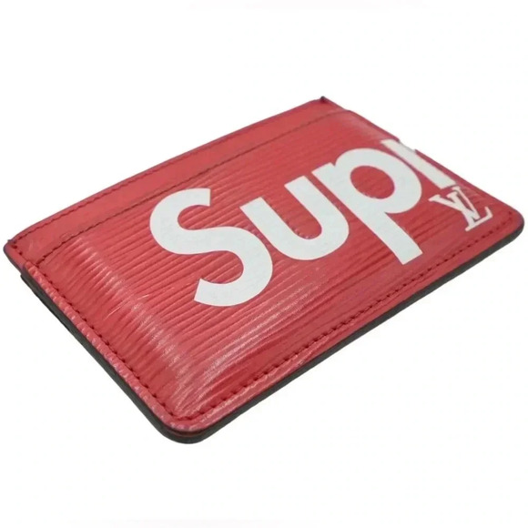 Louis Vuitton x Supreme Epi Leather Card Holder - Picture 6 of 9